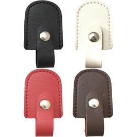 harukita Nipper Cap, Leather Clamp Cover, Protective Cover, Storage Cap, Nail Nipper, Blade Edge Protection, Set of 4 Colors
