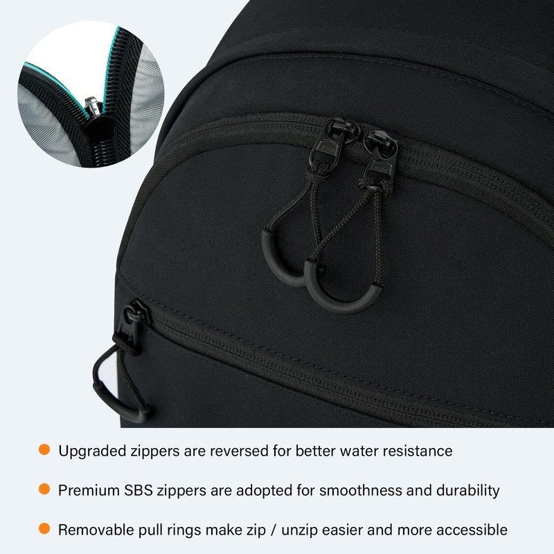 HanTrip Carry On Travel Backpack For Women, 18 Inch Water