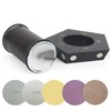 Rolling Knife Sharpener with 2 Diamond Disc and 2 Corundum