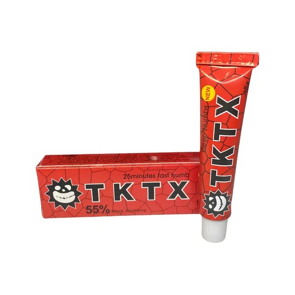 Tktx Roja Crema Previa Para Tatuaje 2024 10 g