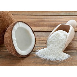 Anna and Sarah Organic Shredded Coconut, Unsweetened, Medium-Size, Perfect for Recipes, All Natural Flakes, in Resealable Bag, 1 Lb