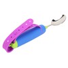 Auxiliary Spoon 360° Flexible Rotation Head Safe Practical Eating Spoon