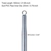 sourcing map PVC Spring Tube Bender 16.2mm OD 550mm Long