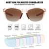 MEETSUN Polarized Sports Sunglasses for Women Men Driving Running Cycling
