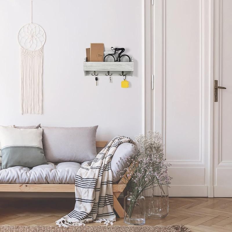 Mail & Key Holder Shelves , Mail Sorter Wall Mount