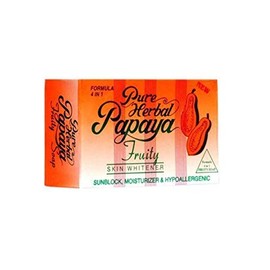 Pure Herbal Papaya Fruity Skin Whitening Soap (135 g)