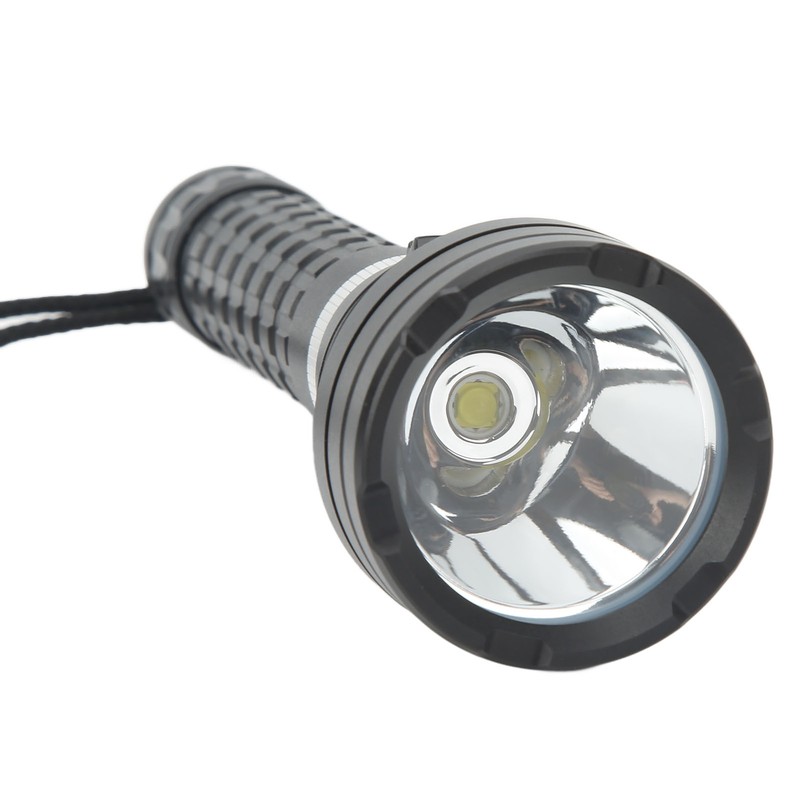 Underwater Flashlight High Brightness 1500 to 2000LM IPX8 Waterproof XHP70