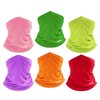 OLARVEO 6 Pack Sun Cooling Neck Gaiter Face Mask UV