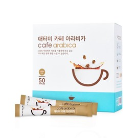 A.t.o.m.y Cafe Arabica Instant coffee mix (50 Sticks, Sweet Coffee)