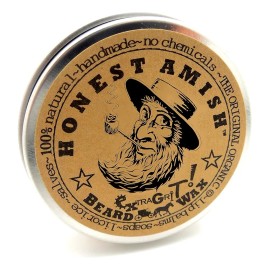 Honest Amish Cera Para Barba Firmeza Extra, Natural Y Orgáni