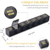 Monthly Pill Organizer, 28 Day Pill Box 1 Time a