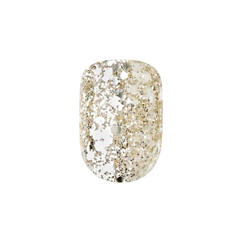 KISS imPRESS Press-On Manicure Fake Nails – Astound, Short, Square,