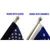 Unbranded 10ft Flag Pole Outdoor Aluminum In Ground Flag Pole