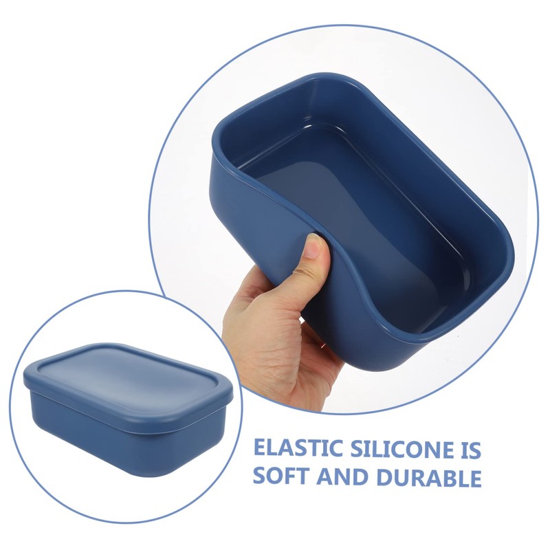 SHOWERORO Sealed Box for Refrigerator Rectangular Food Container Kitchen Storage