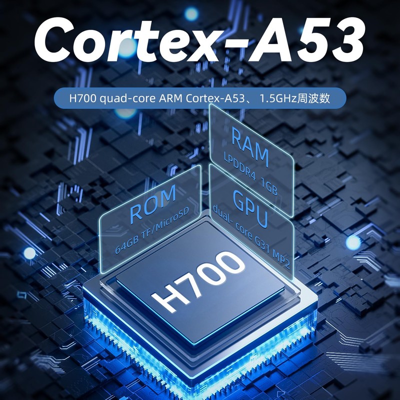 ANBERNIC RG40XXH ポータブルゲーム機 5G WiFi 4.2 Bluetooth クラシックゲーム Linux 64ビットシステム