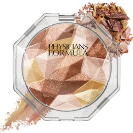 Physicians Formula Mineral Wear Diamond Dust, Vitamin E Mineral Weightless Powder and Serum Hybrid, Warm Radiant Finish, Vegan, Talc-Free, Cruelty-Free - Luminous Bronzer