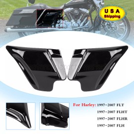 Unbranded Vivid Black Side Cover Panel For Harley Street Electra Glide FLHT Ultra Classic