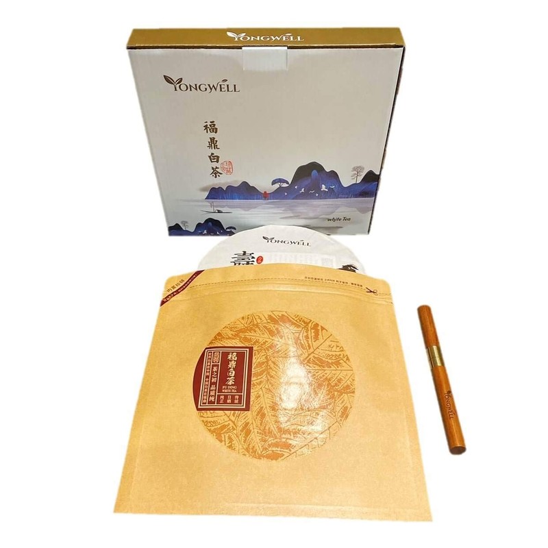 2016 Premium Shou Mei Spring Harvested White Tea Cake 350g