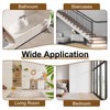 uxcell 2.9ft x 0.31" t Molding Floor Transition Strips, Aluminium