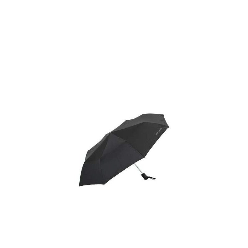 Pierre Cardin Noir Easymatic Alupla Men's Umbrella, black, Traditional