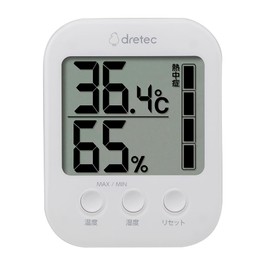 Doritec O-401WT Digital Thermo-Hygrometer, Mosfi, White