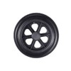 A pair of 12 inch wheels, solid PU wheels, wheelchair