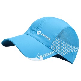 One Limitation CP430 Logo Lightweight Mesh Cap, Running, Simple, Sports, Men's, Women's,, blue (sky blue)