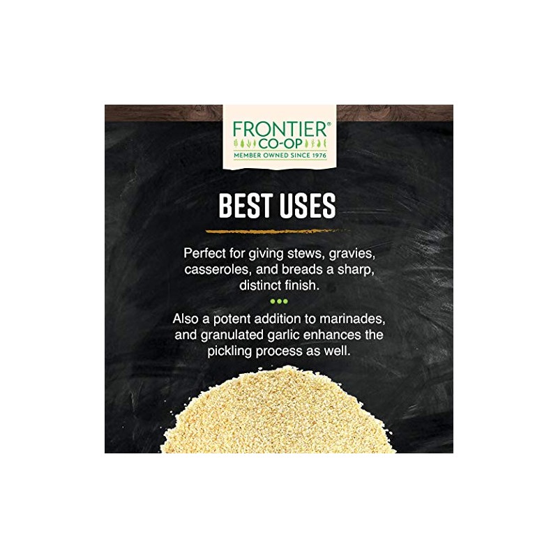 Frontier Co-op Garlic Granules 1lb