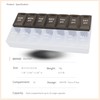 7 Day Weekly Pill AM PM Organizer, ShysTech Large Pill