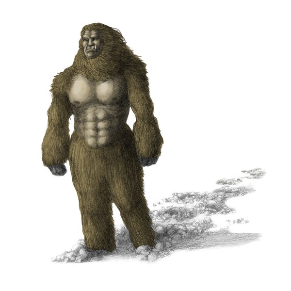 Posterazzi Yeti or Abominable Snowman Poster Print by Spencer Sutton/Science