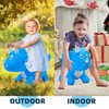 EVERICH TOY Kids Dinosaur Bouncy Animal Toys, Inflatable Triceratops Bouncer,
