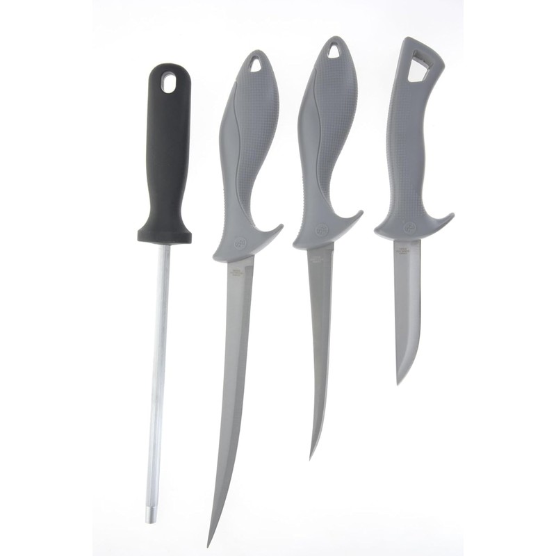 SE 5-Piece Fish Fillet Set, Multipurpose Set Ideal for Cleaning,