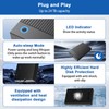 Gbformat 3.5 Hard Drive Enclosure, USB C/USB 3.0 SATA HDD