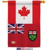 Canada Ontario House Flags Pack Regional Provinces Canadian Territories Region