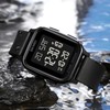 Datirzyx Digital Watch, Men's Soft Band, Waterproof Watch, Cool Digital