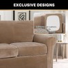 PrinceDeco Velvet Couch Covers for Sofa Soft 4 Pieces Couch