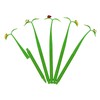 Lopenle 6 PCS Novelty Leaf Bendable Pens Simulation Floral Insects