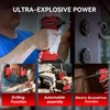 NAWIN Cordless Impact Driver Kit 20V Max Torque 240Nm（177ft-lbs）High Rotation