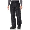Solstice Apparel Mens Snow Pants, Black, x Large