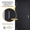 Embassy Door Hinge Solid Brass – 4.5 x 4.5 Inch,