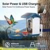 Smart Bird Feeder with Camera Solar Powered, 4K HD Video