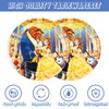40Pcks Beauty and the Beast Party Supplies 20 plates, 20