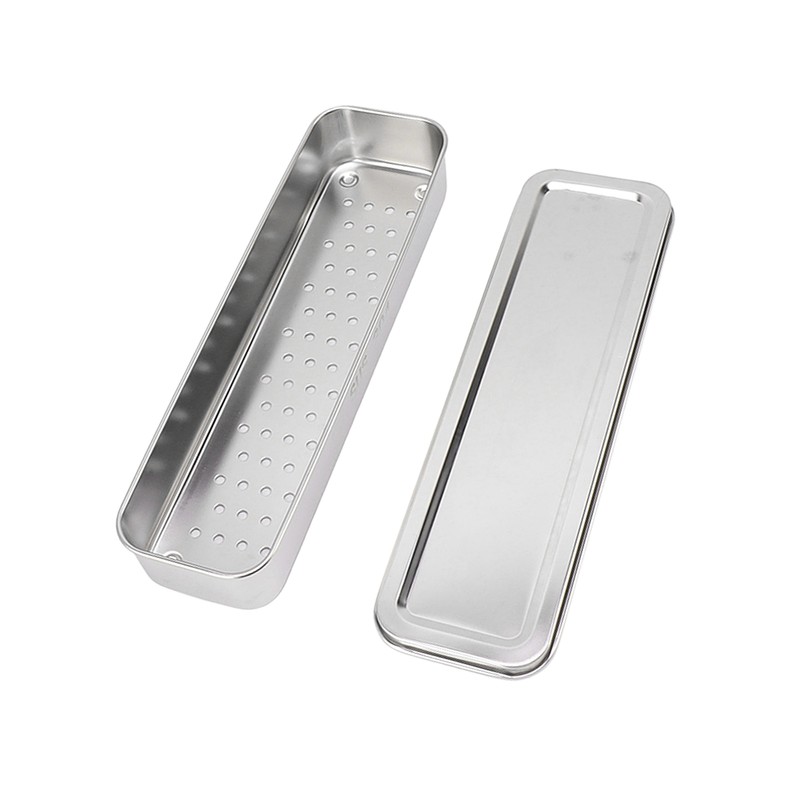 Stainless Steel Cutlery Tray Holder Kitchen Chopstick Spoon Fork Storage