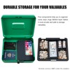 KYODOLED Metal Cash Box with Combination Lock Money Box for