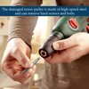 10Pcs Screw Remover and Extractor Bit Set, 1/4" Hex Shank