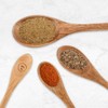 8-Piece Acacia Wood Nesting Measuring Cups and Spoons Set, Laser