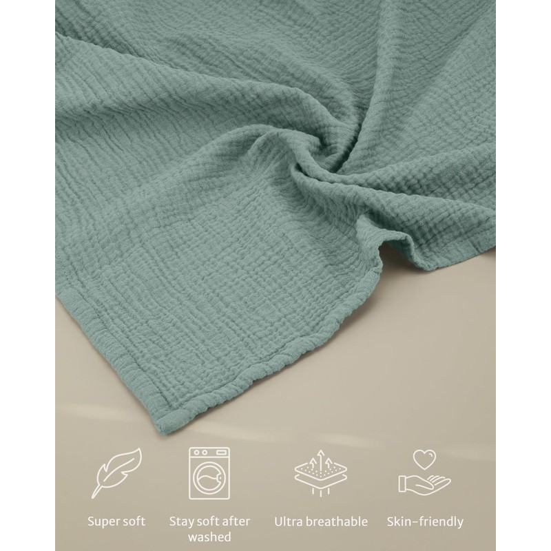 Roman Green Nursing Cover and Leaf Crib Sheet Bundle