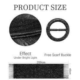 1 piece of shawls and wraps for the evening party, formal dresses, wedding, bridesmaid with free scarf buckle, sparkling metallic pashmina shawl wraps, scarf for evening party, bridal formal dresses