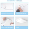EASY EAGLE LED Ceiling Light Square: 6500 K Ceiling Light