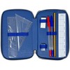 Clondo Astuccio 3 Scomparti Scuola Bambini Per Sonic Fan Completo